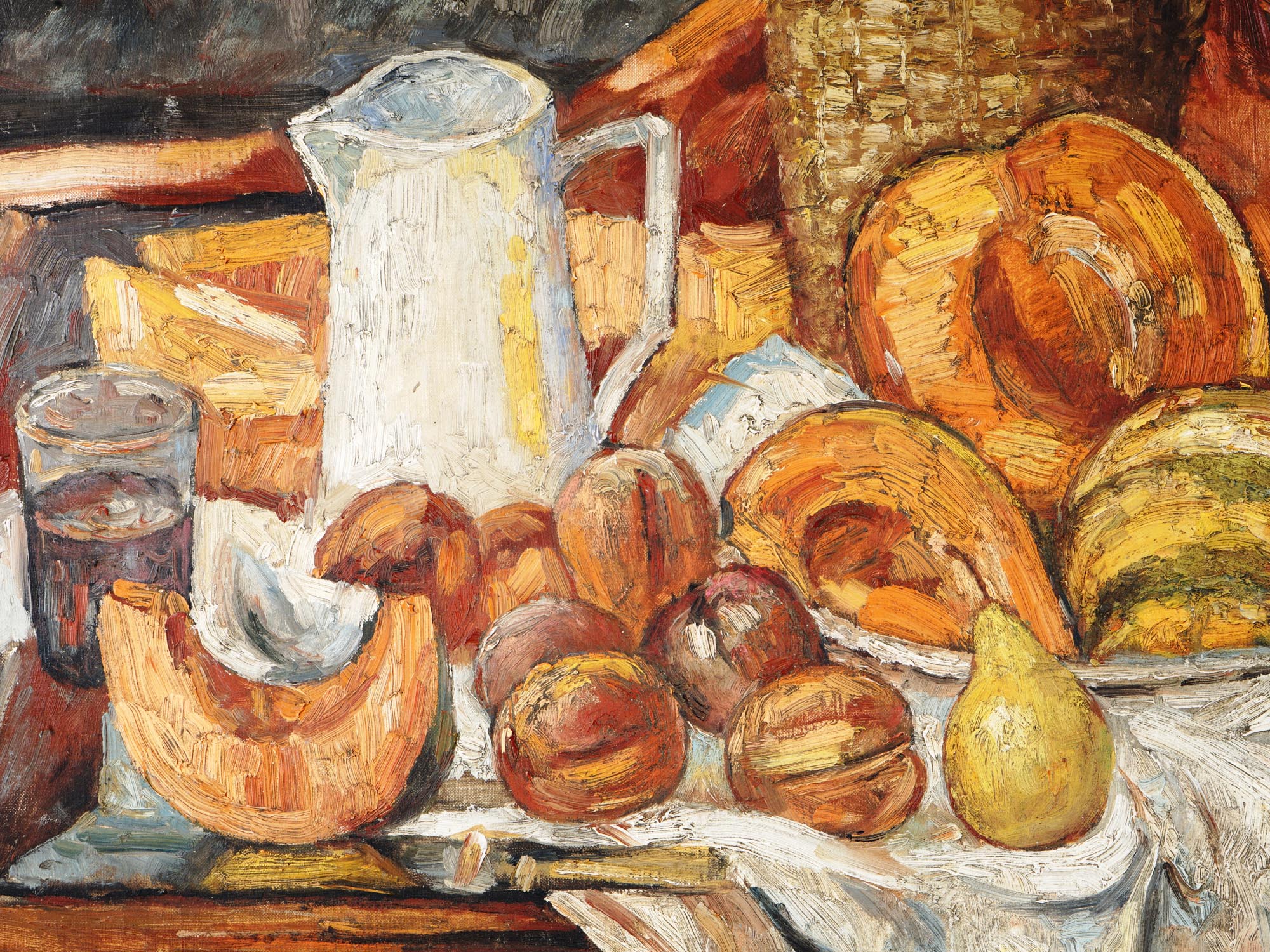 MID CENT STILL LIFE OIL PAINTING BY HENRI EPSTEIN PIC-1